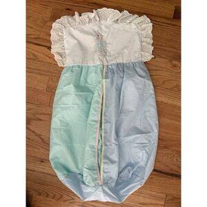 Vintage HANGING DIAPER STACKER PETER RABBIT  USA pastel‎ Quiltex Beatrix Potter